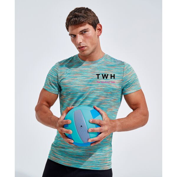 TriDri® space dye performance t-shirt Thumbnail