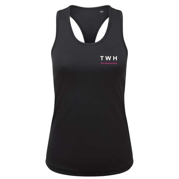 Women’s Recycled Performance Slim Racerback Vest Thumbnail